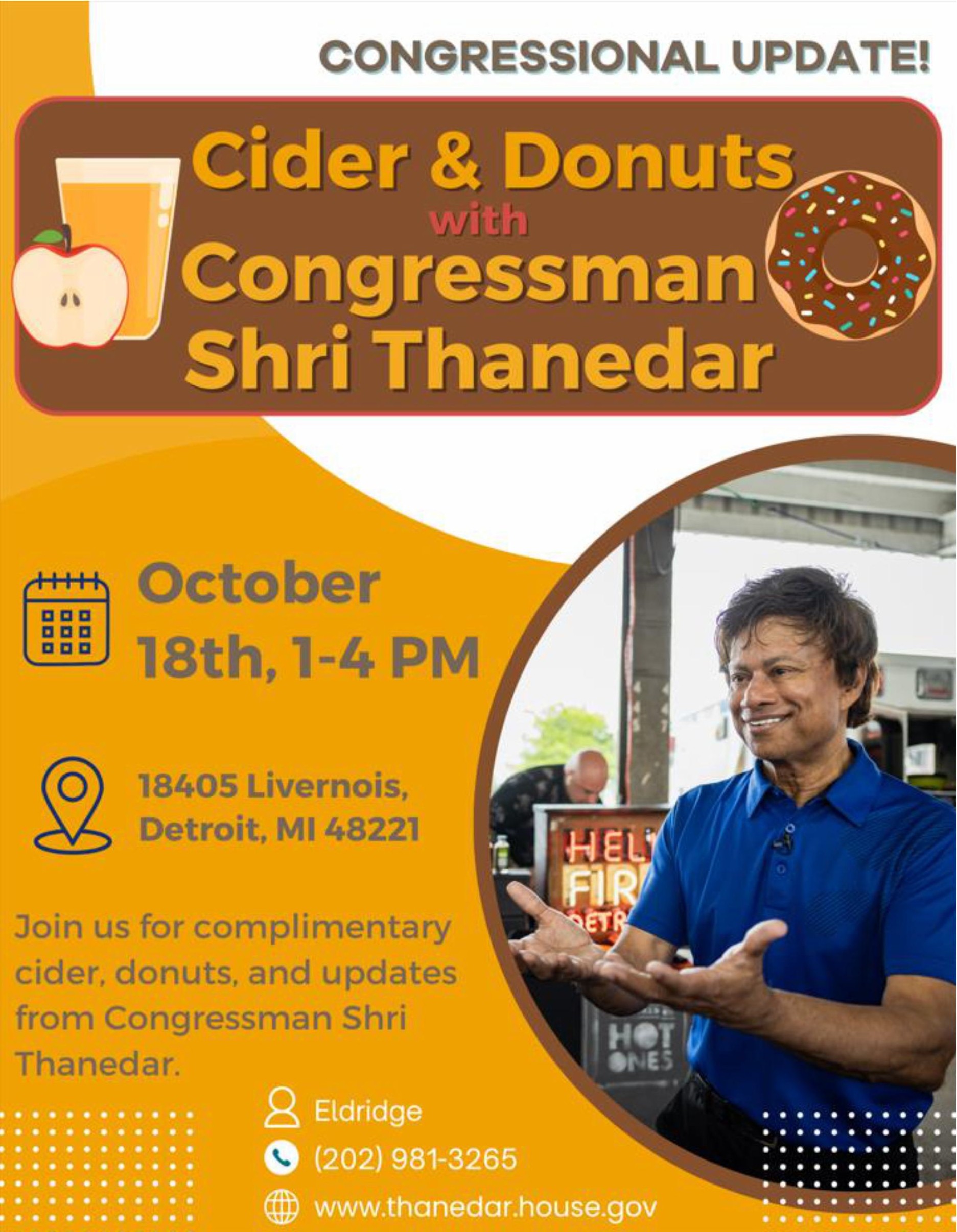 Fall Cider & Donuts Community Mixer